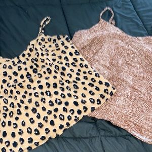 BUNDLE ANIMAL PRINT CROP TOPS